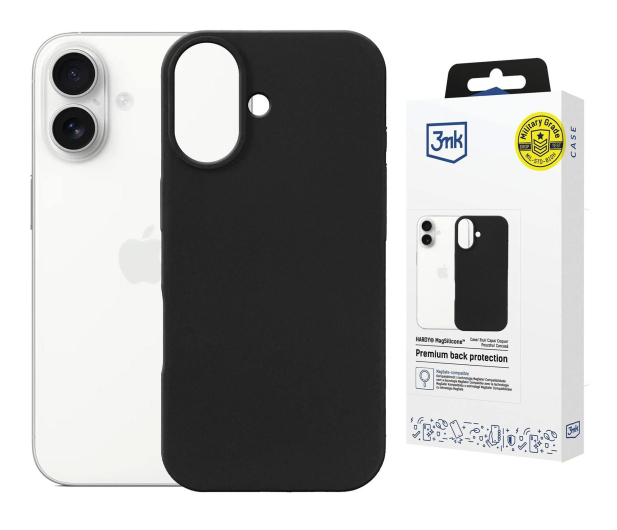 3mk Hardy MagSilicone Graphite do iPhone 17 - 1360758 - zdjęcie